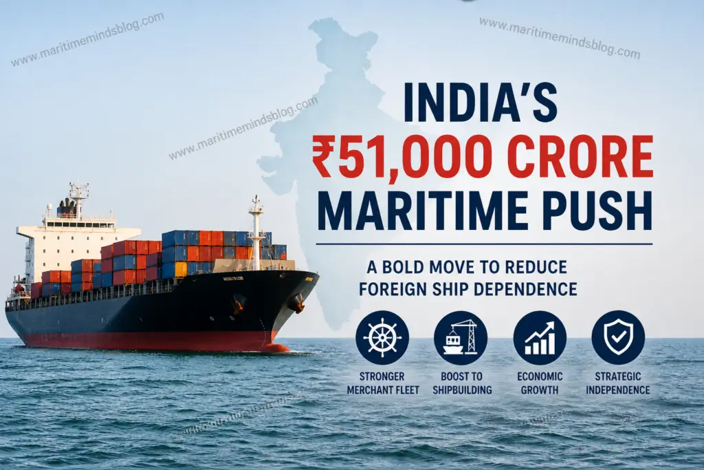 India Wants to Own Its Ships: Inside the ₹51,000 Crore Maritime Strategy